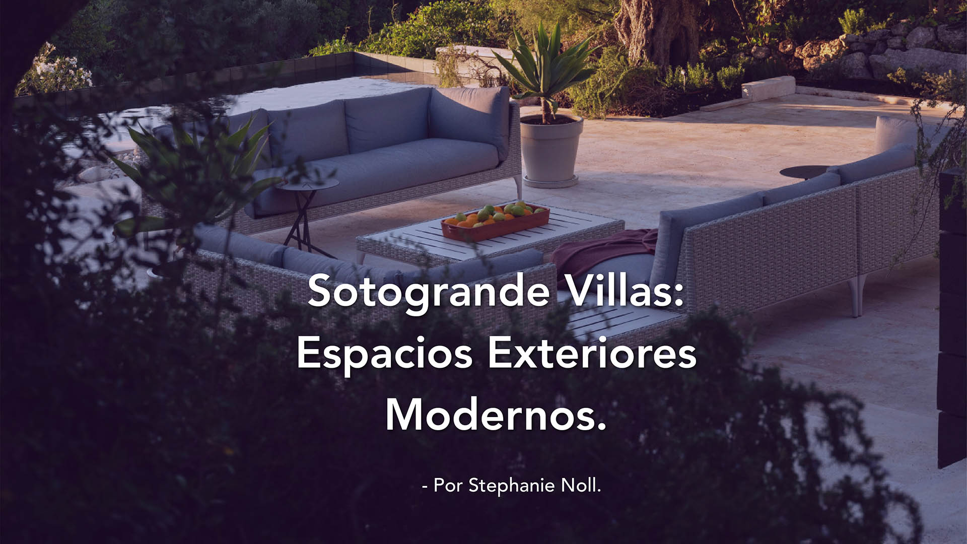 Sotogrande Villas: Espacios Exteriores Modernos.