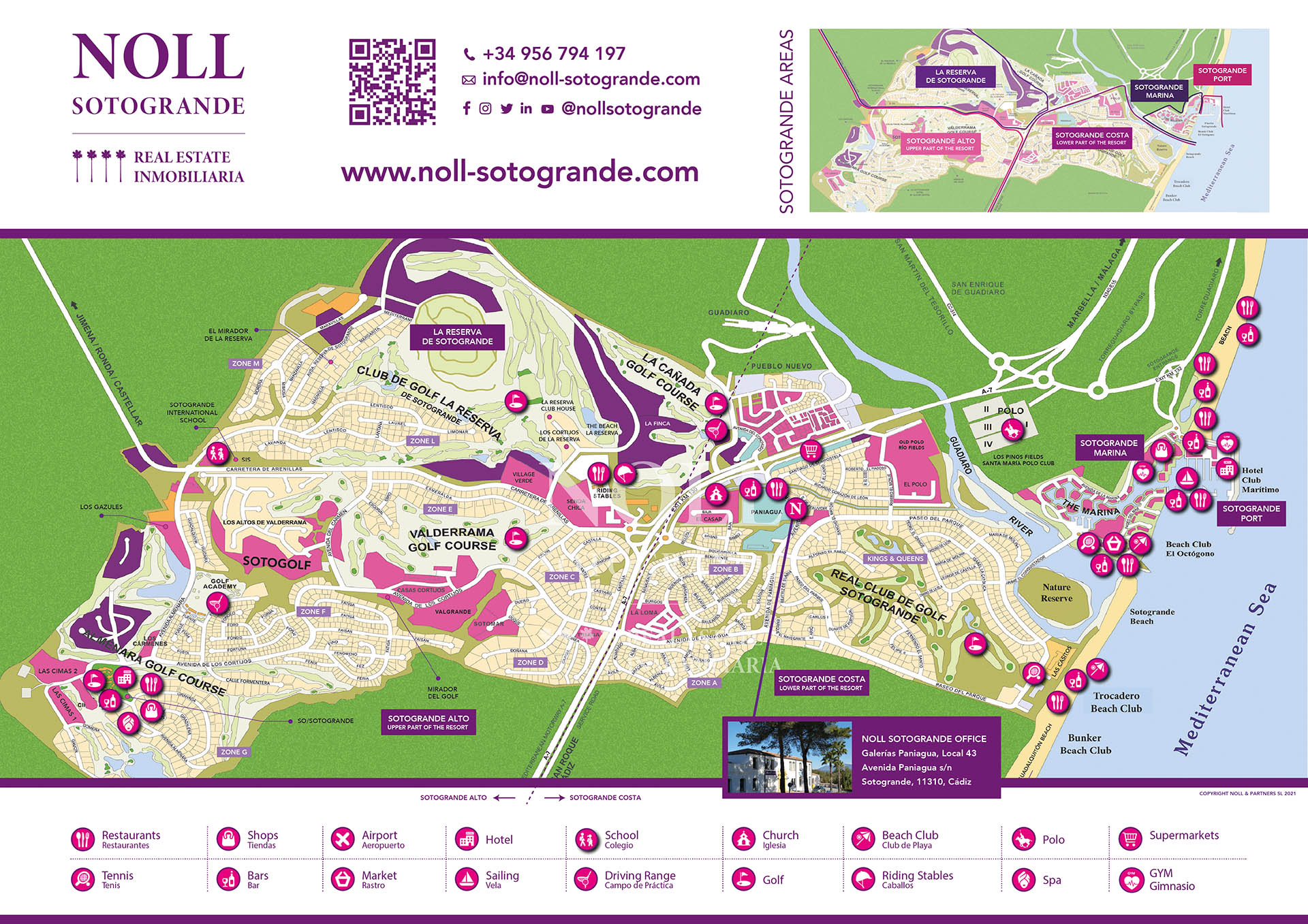 Sotogrande Map - Update March 2021