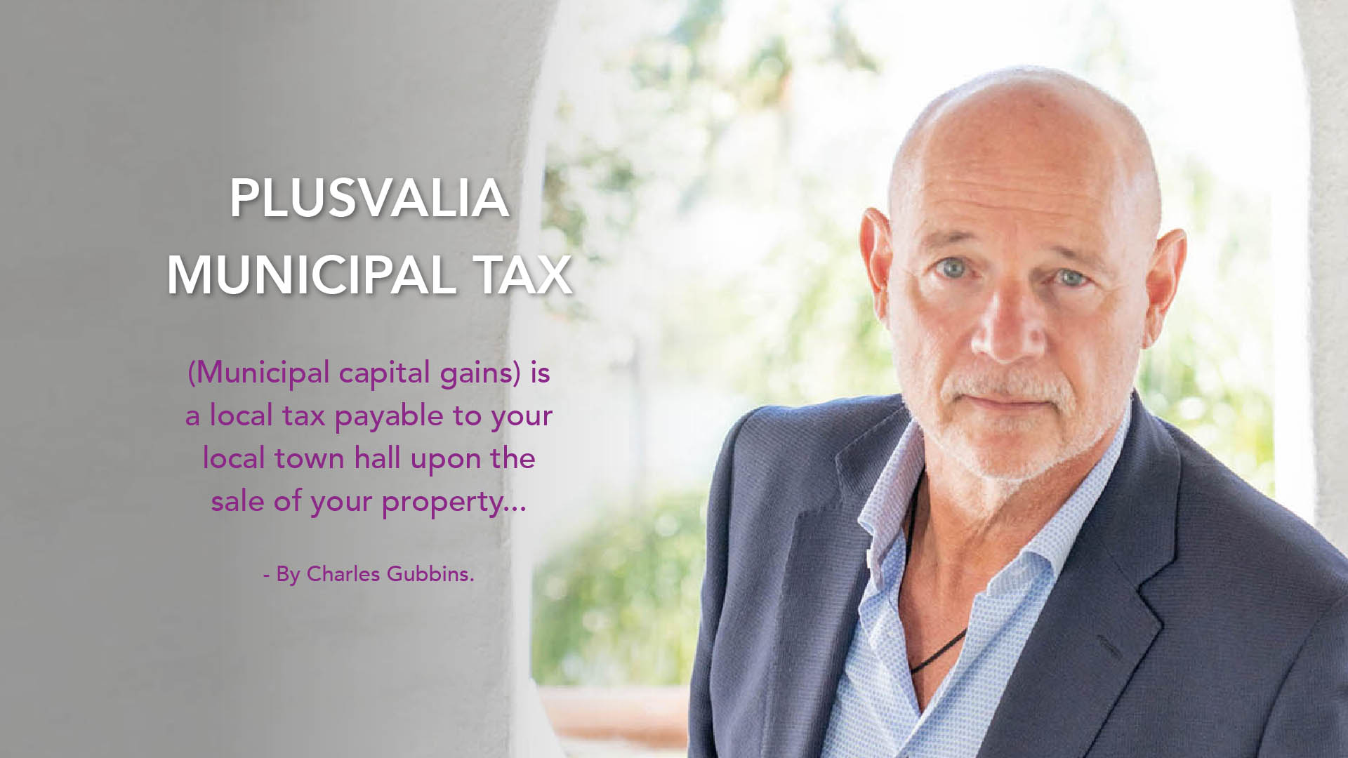 What is the Plusvalia Municipal Tax when selling a home Spain 1