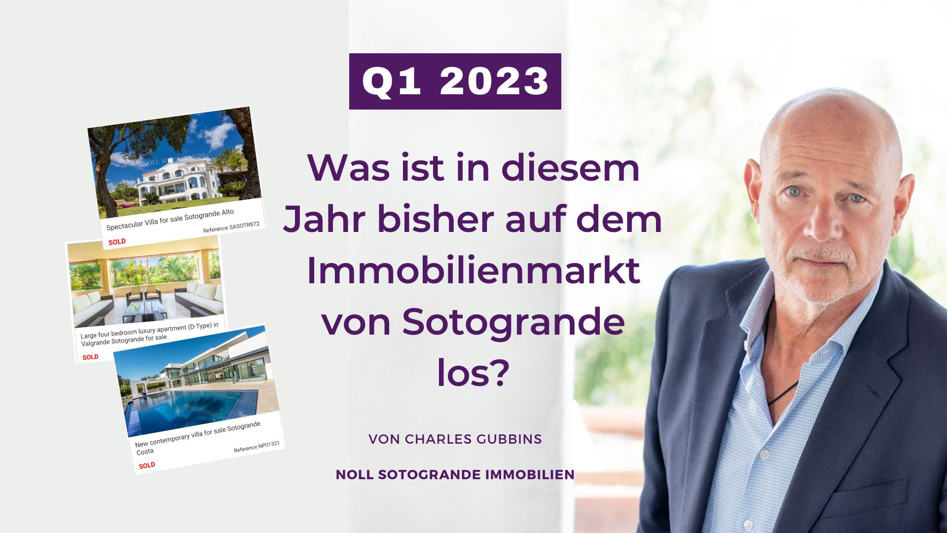Was ist in diesem Jahr bisher auf dem Immobilienmarkt von Sotogrande los - © Charles Gubbins Noll Sotogrande Immobilien
