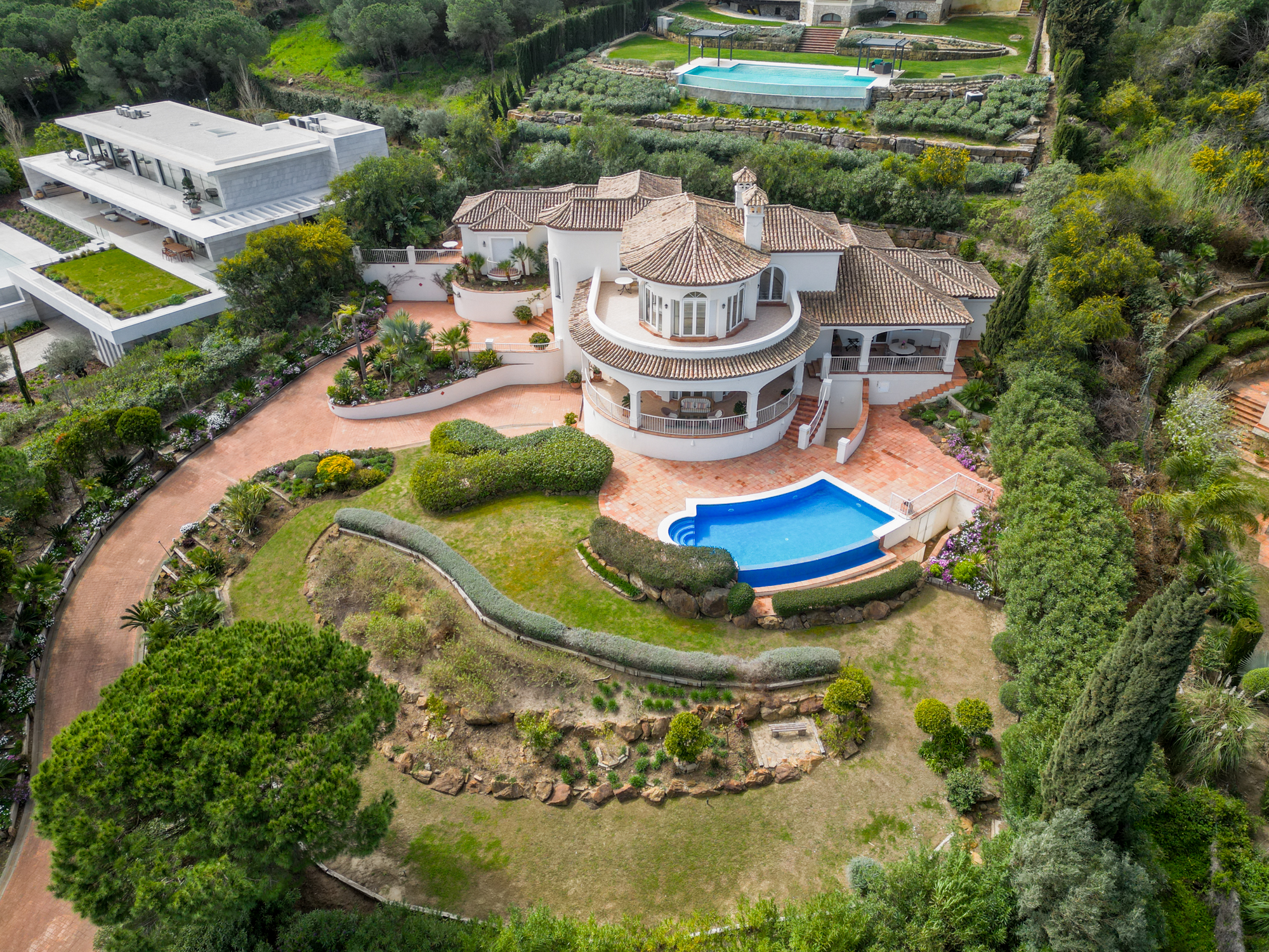 A Family Home with a View